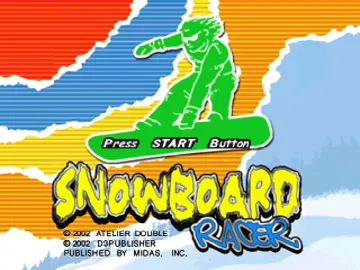 Snowboard Racer (EU) screen shot title